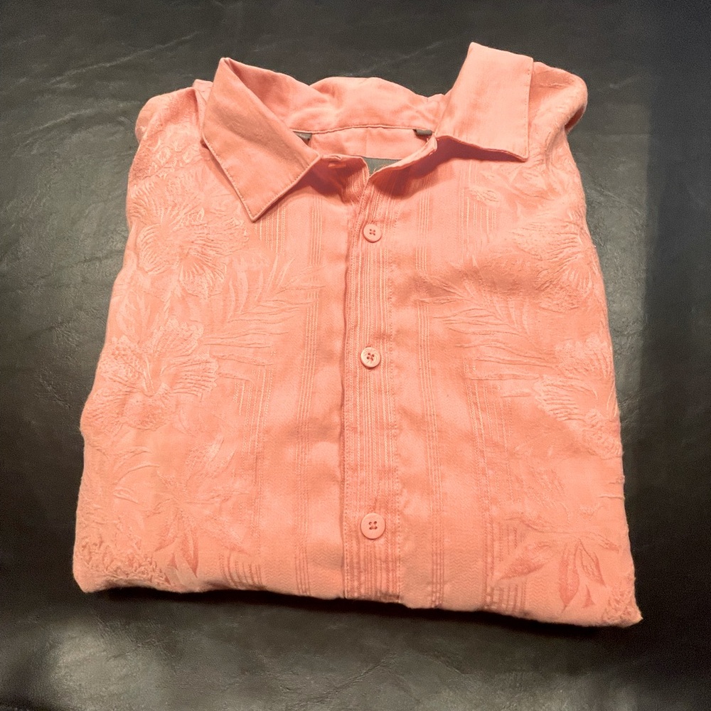 MENS CORAL COLOUR  SHIRT